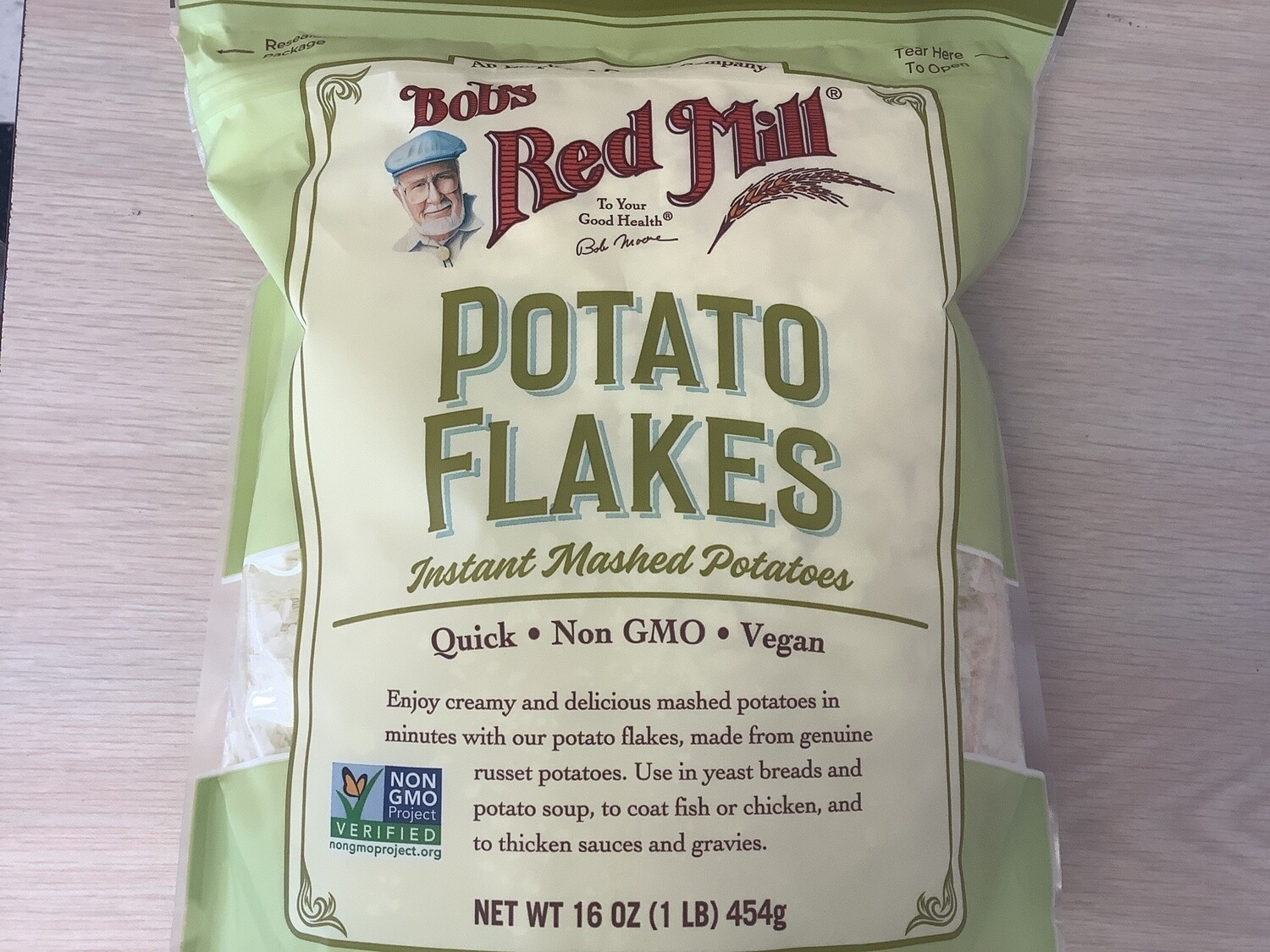 BOBS RED MILL POTATO FLAKES INSTANT MASHED 16 OZ