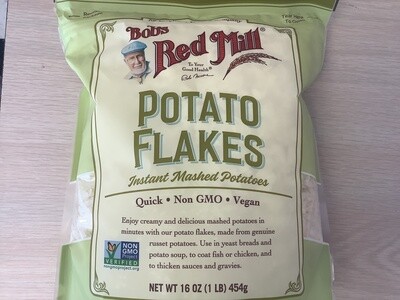 BOBS RED MILL POTATO FLAKES INSTANT MASHED 16 OZ