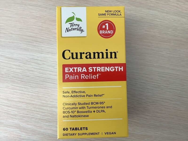 TERRY NATURALLY Curamin PAIN RELIEF Extra Strength 60 tabs