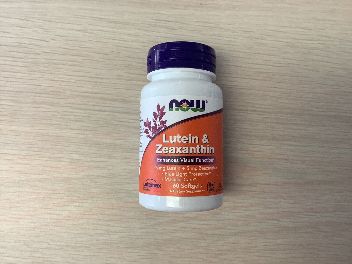 NOW LUTEIN &amp; ZEAXANTHIN 60 SGELS