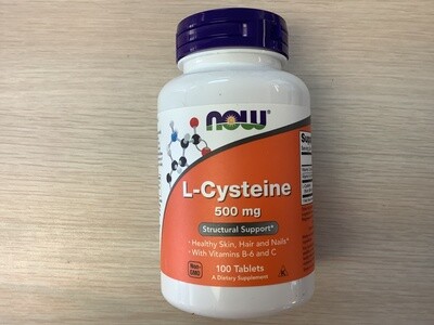 NOW L-CYSTEINE 500mg 100 TABS