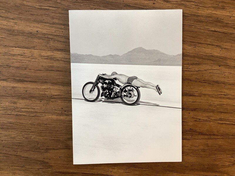 AVANTI AMERICA ROLAND FREE LAND SPEED RECORD BIRTHDAY CARD