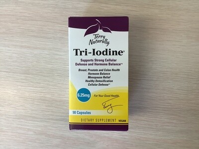 TERRY NATURALLY Tri-Iodine 6.25 mg 90caps