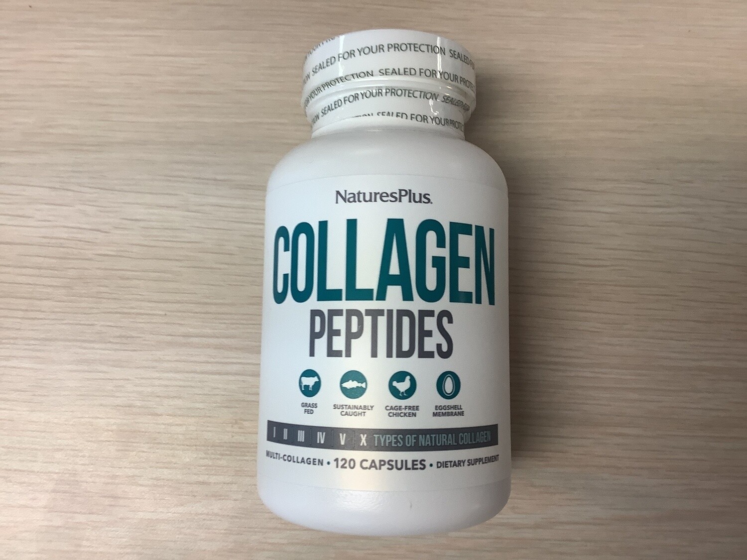 NATURES PLUS COLLAGEN PEPTIDES CAPSULES 120 CAPS