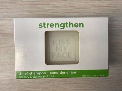 KISS MY FACE SHAMPOO CONDITIONER BAR STRENGTHEN