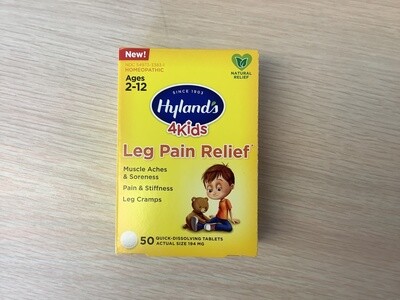 HYLANDS 4 KIDS LEG PAIN RELIEF QUICK-DISSOLVING 50 TABLETS