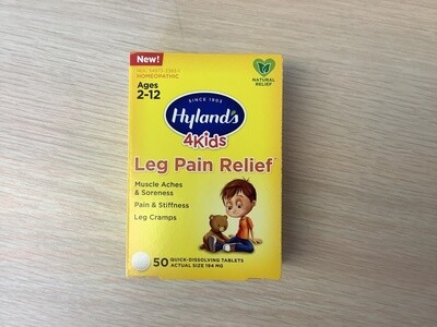 HYLANDS 4 KIDS LEG PAIN RELIEF QUICK-DISSOLVING 50 TABLETS