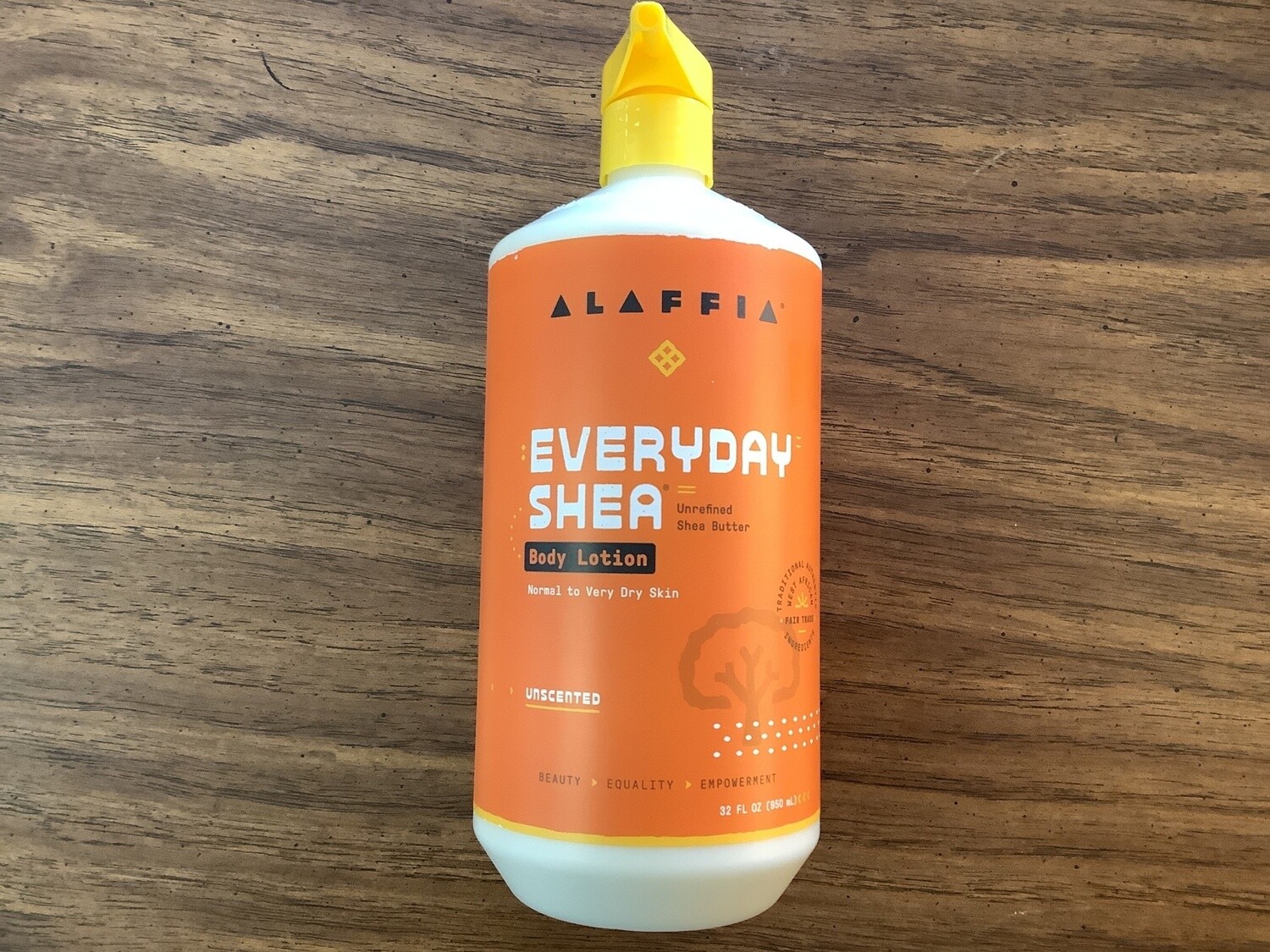 ALAFFIA LOTION BODY UNSCENTED 32 FO