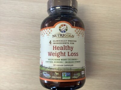 NUTRIGOLD HEALTHY WEIGHT LOSS 30 VCAPS