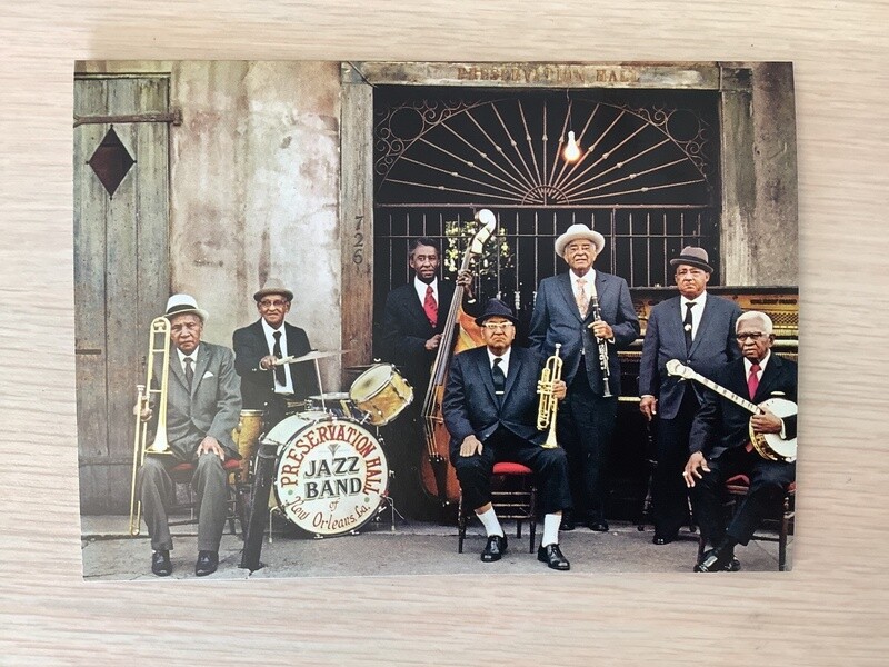 AVANTI AMERICA PRESERVATION HALL JAZZ BAND BIRTHDAY CARD