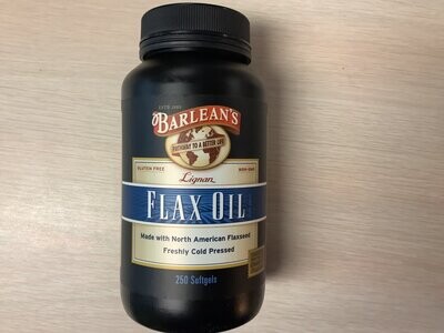 BARLEANS Lignan Flax Softgels 250ct