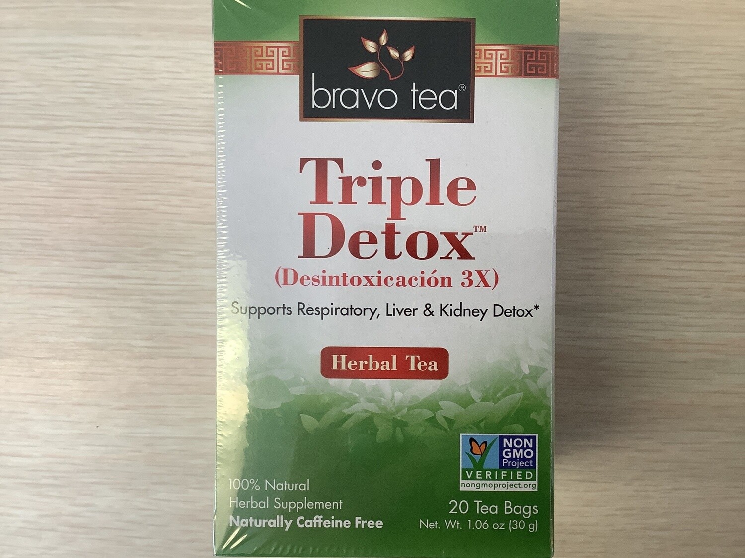 BRAVO TEA Triple Detox Tea 20 bag