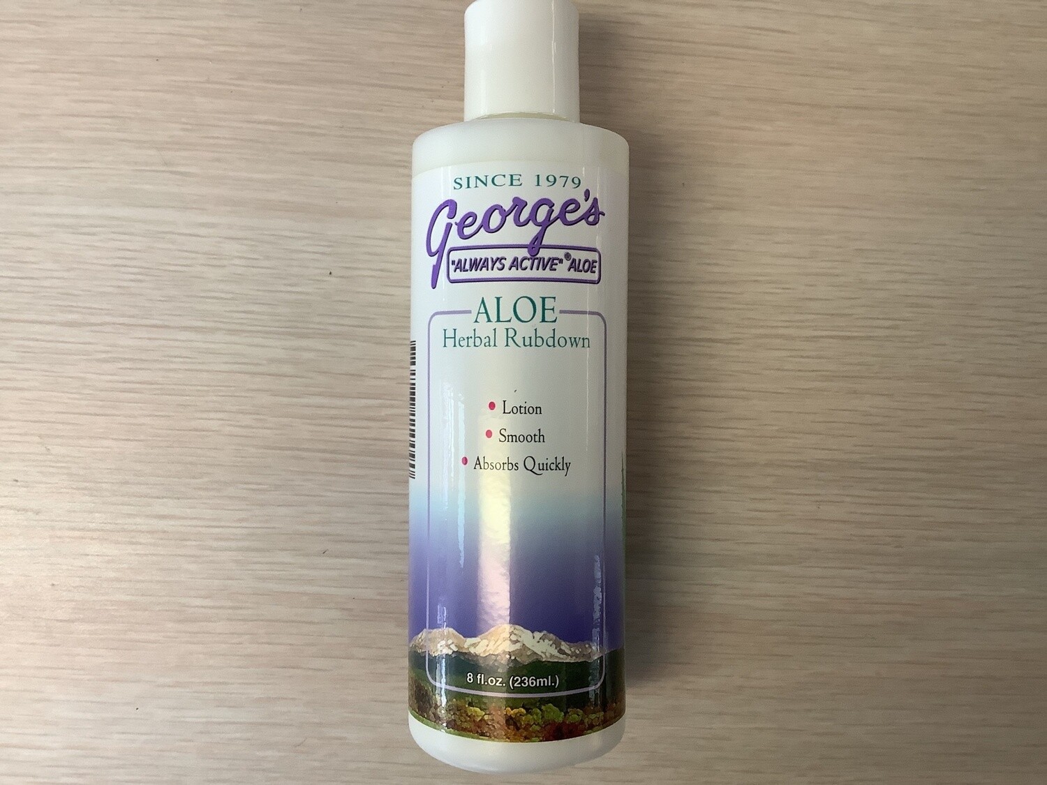 GEORGES ALOE HERBAL RUBDOWN LOTION 8 OZ