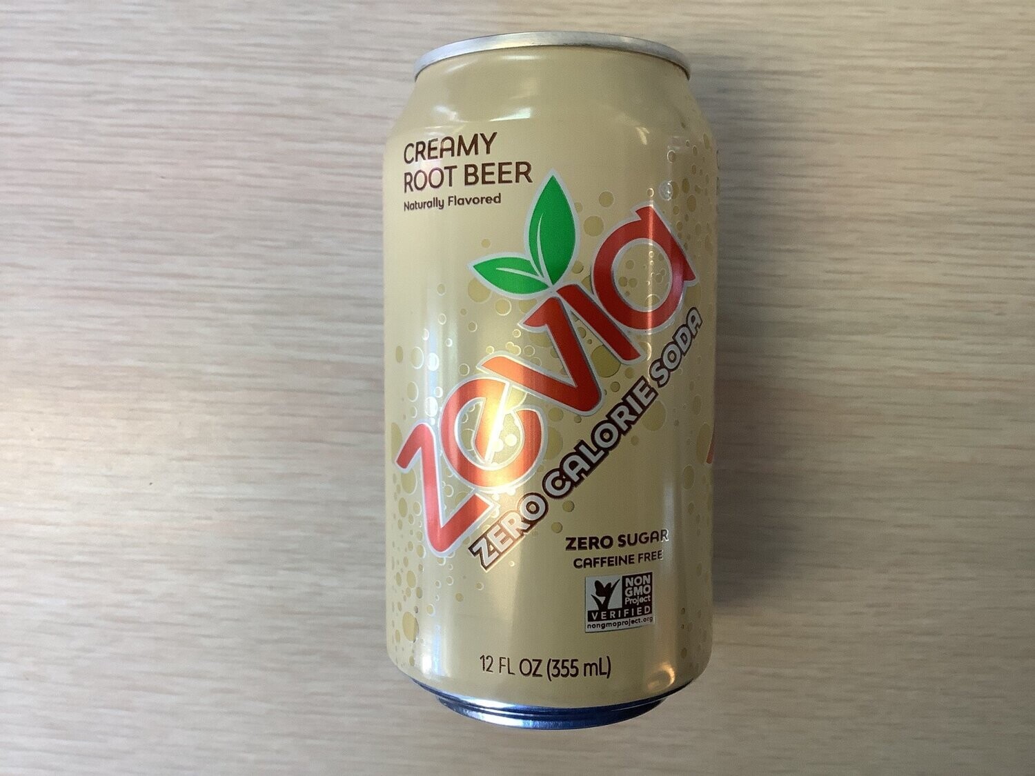 ZEVIA SODA CREAMY ROOT BEER 12 OZ single