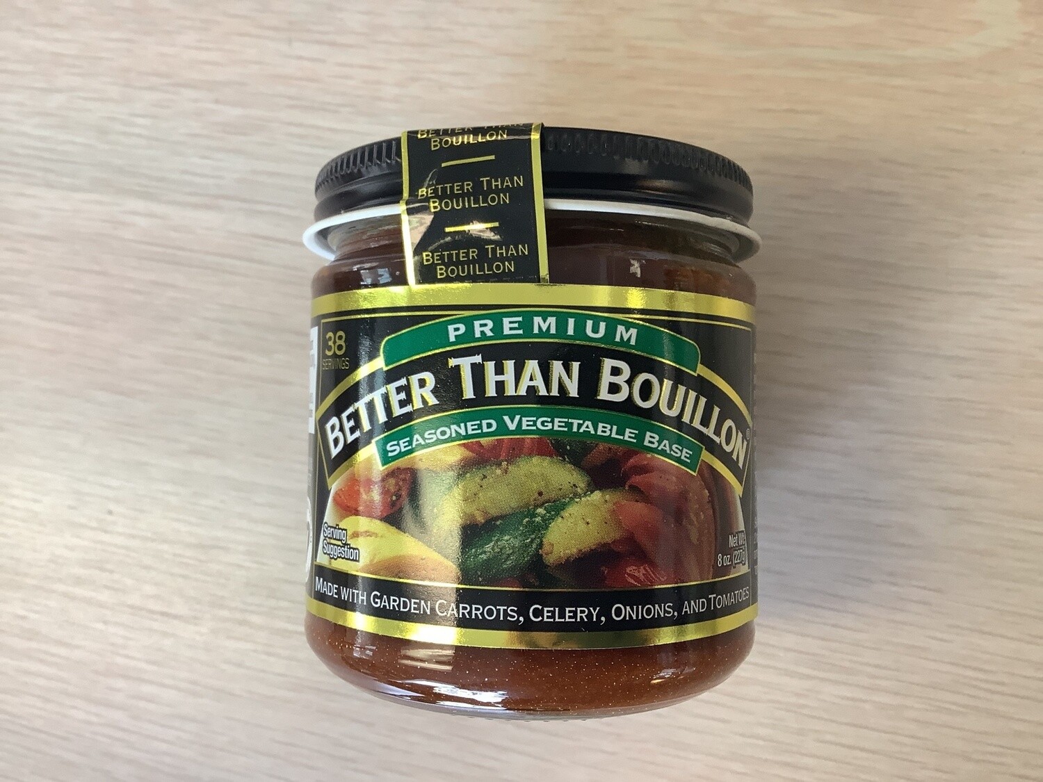 BETTER THAN BOUILLON VEGETABLE BASE VEGAN 8 OZ