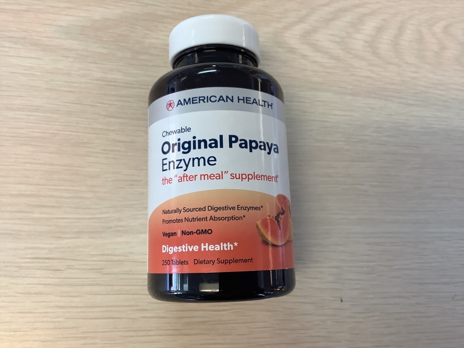 AMERICAN HEALTH PAPAYA ENZYME ORIGINAL 250 TB