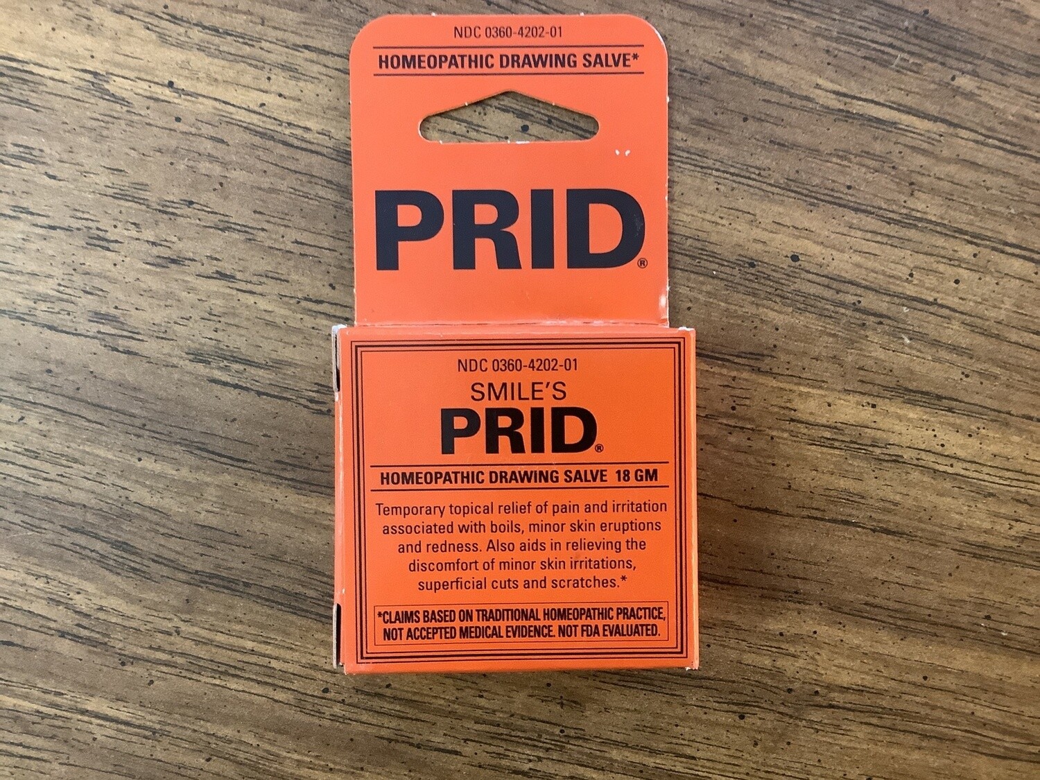 HYLANDS PRID DRAWING SALVE 18 GM