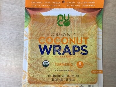 NUCO WRAP COCONUT TURMERIC ORG 2.47 OZ