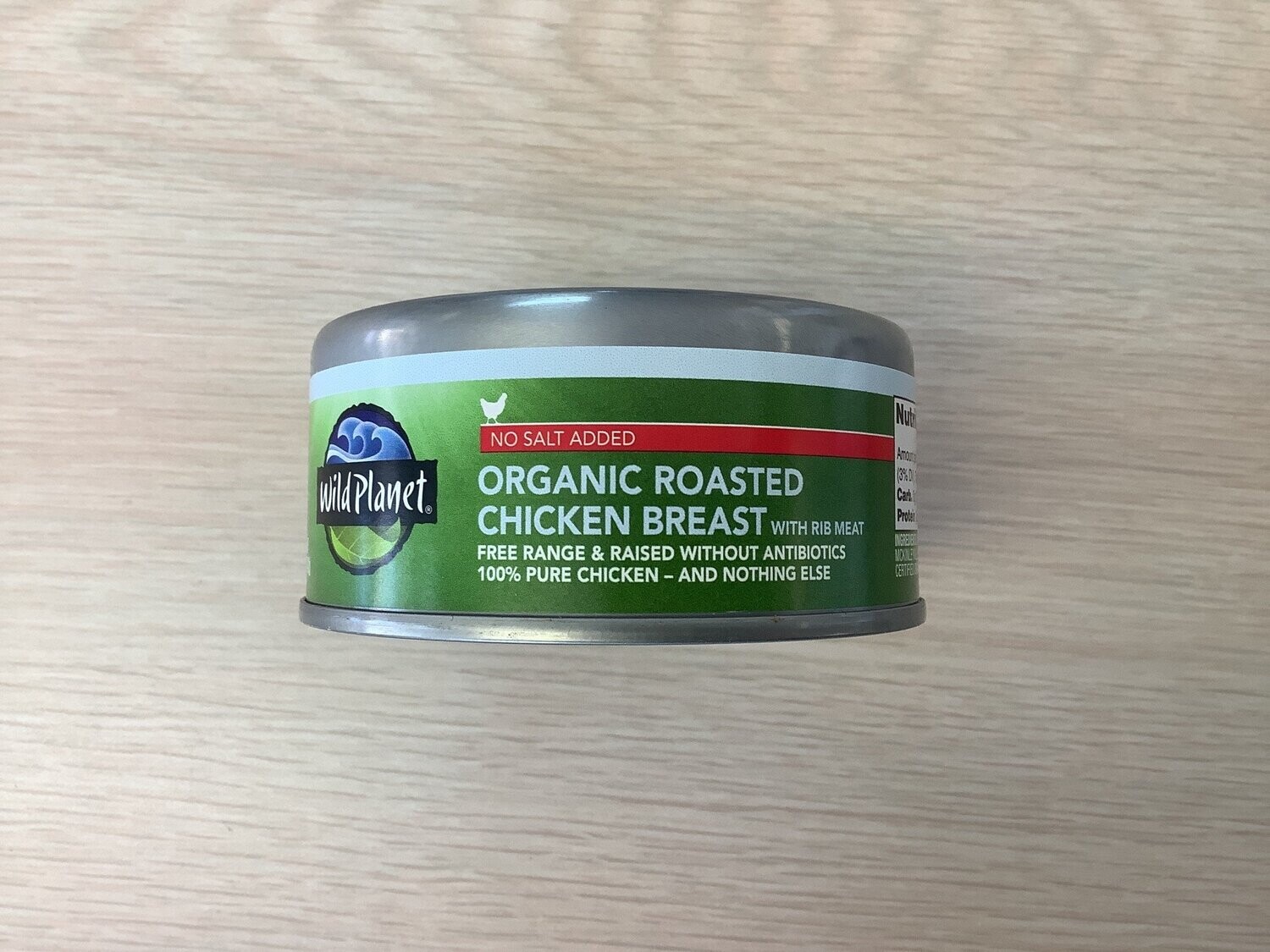 WILD PLANET CHICKEN BREAST ROASTED NO SALT ORGANIC 5 OZ