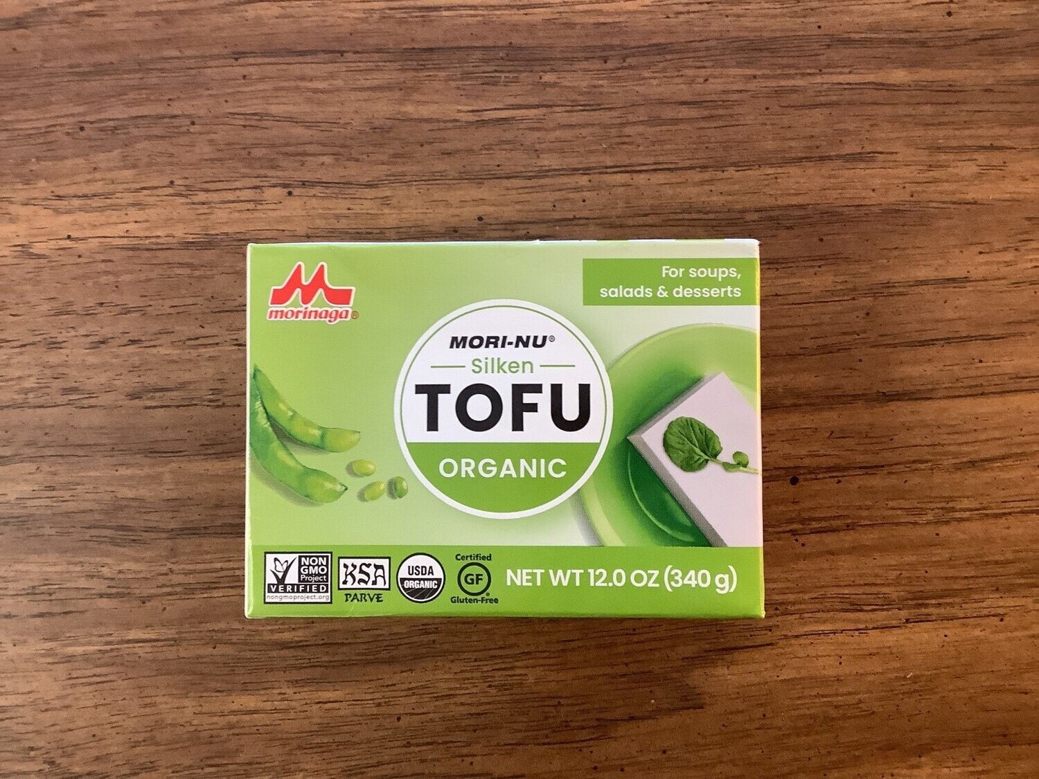 MORINAGA MORI-NU SILKEN TOFU SOFT ORGANIC 12 OZ