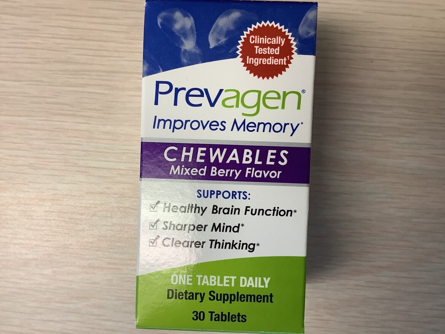 PREVAGEN MIXED BERRY CHEWABLE 30 CT