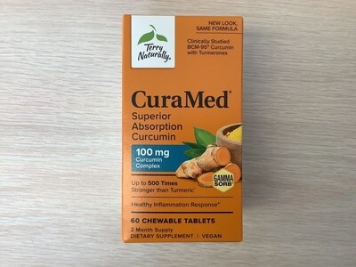 TERRY NATURALLY CURAMED 100MG 60 CHEWABLE TABLETS