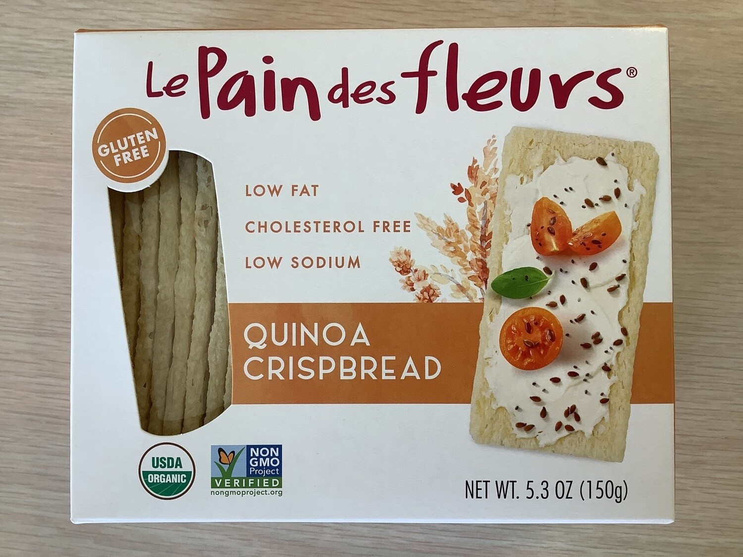 LePAIN CRISPBREAD QUINOA 4.41 OZ