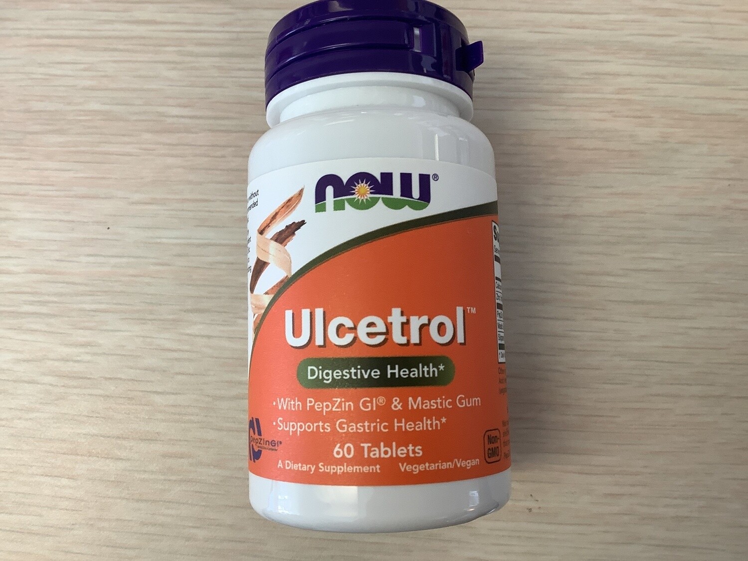NOW ULCETROL WITH PEPZIN GI 60 TABS
