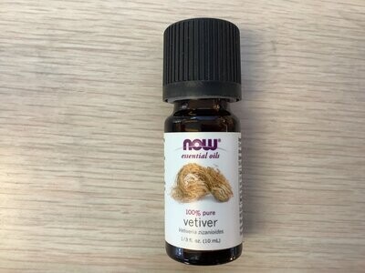 NOW VETIVER ESSENTIAL OIL 1 OZ