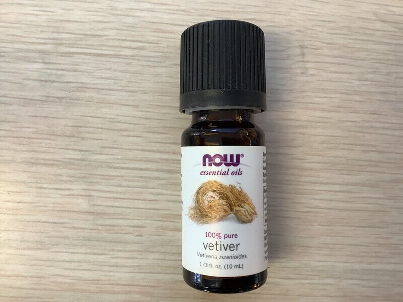 NOW VETIVER ESSENTIAL OIL 1 OZ
