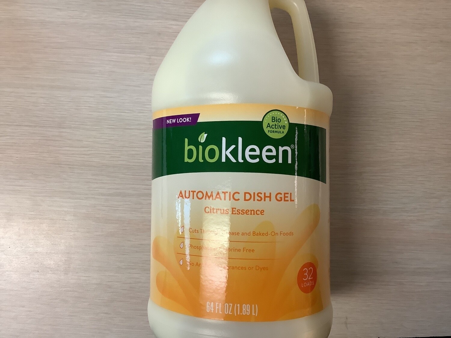 BIOKLEEN AUTOMATIC DISH GEL 64 oz