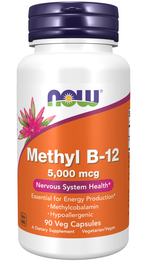 NOW VITAMIN METHYL B-12 5000 MCG 90 VCAPS