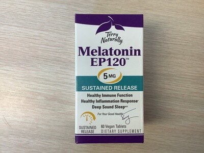 TERRY NATURALLY Melatonin EP120 5 mg 60 tabs Sustained Release VEGAN