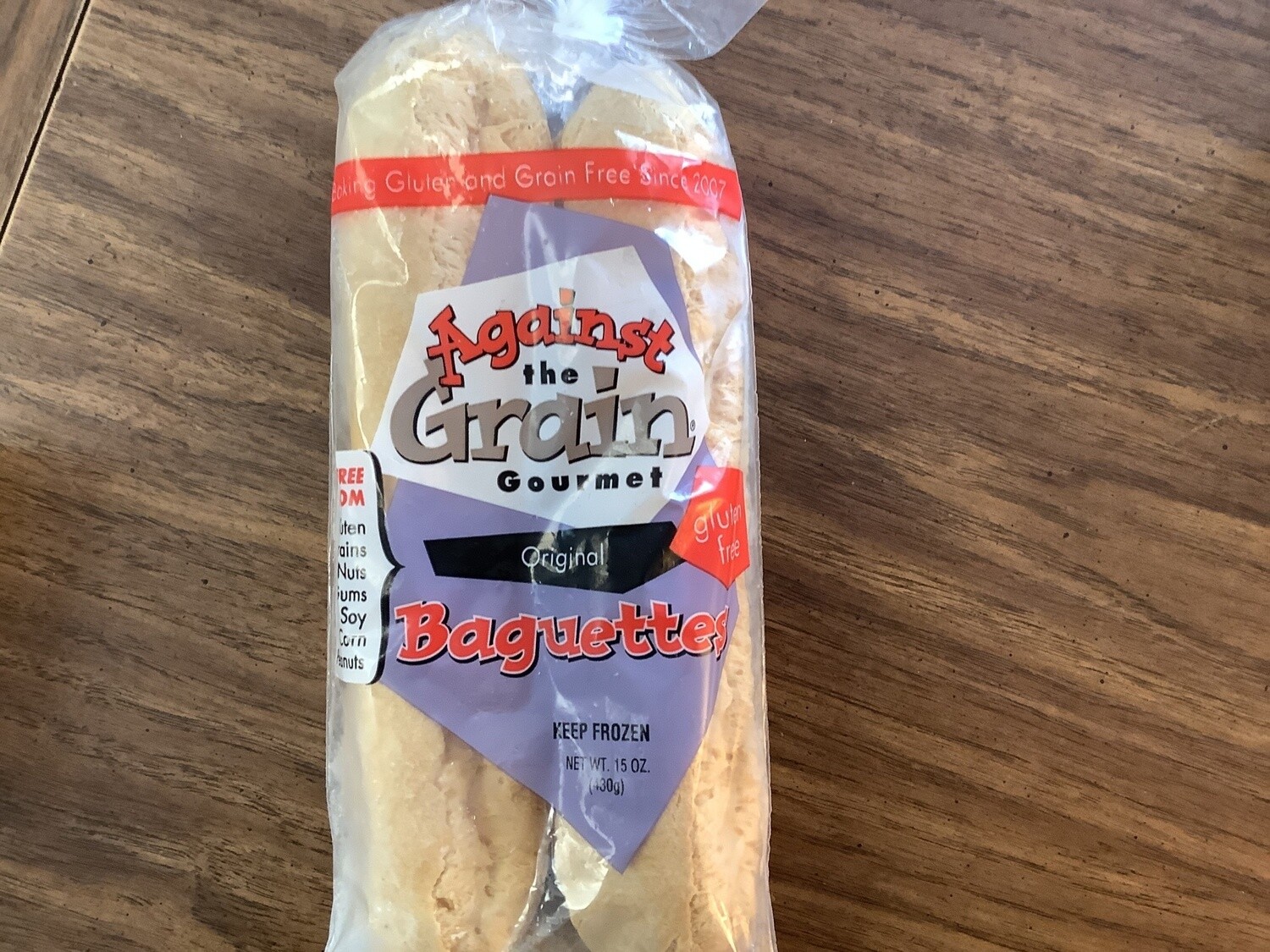 AGAINST THE GRAIN BAGUETT GLUTEN FREE ORIGINAL 15 OZ