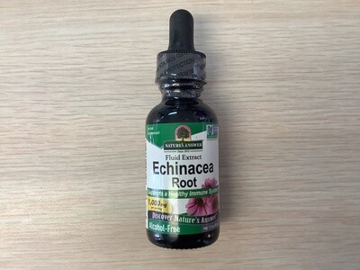 NATURES ANSWER ECHINACEA ROOT EXTRACT 1 OZ