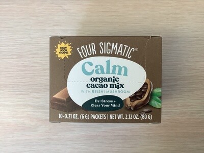 FOUR SIGMATIC CACAO Reishi Mushroom CALM 10 PACKETS