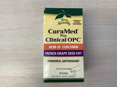 TERRY NATURALLY CuraMed + CLINICAL OPC 60 Softgels