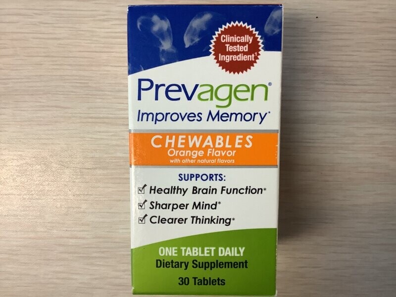 PREVAGEN ORANGE CHEWABLE 30 CT