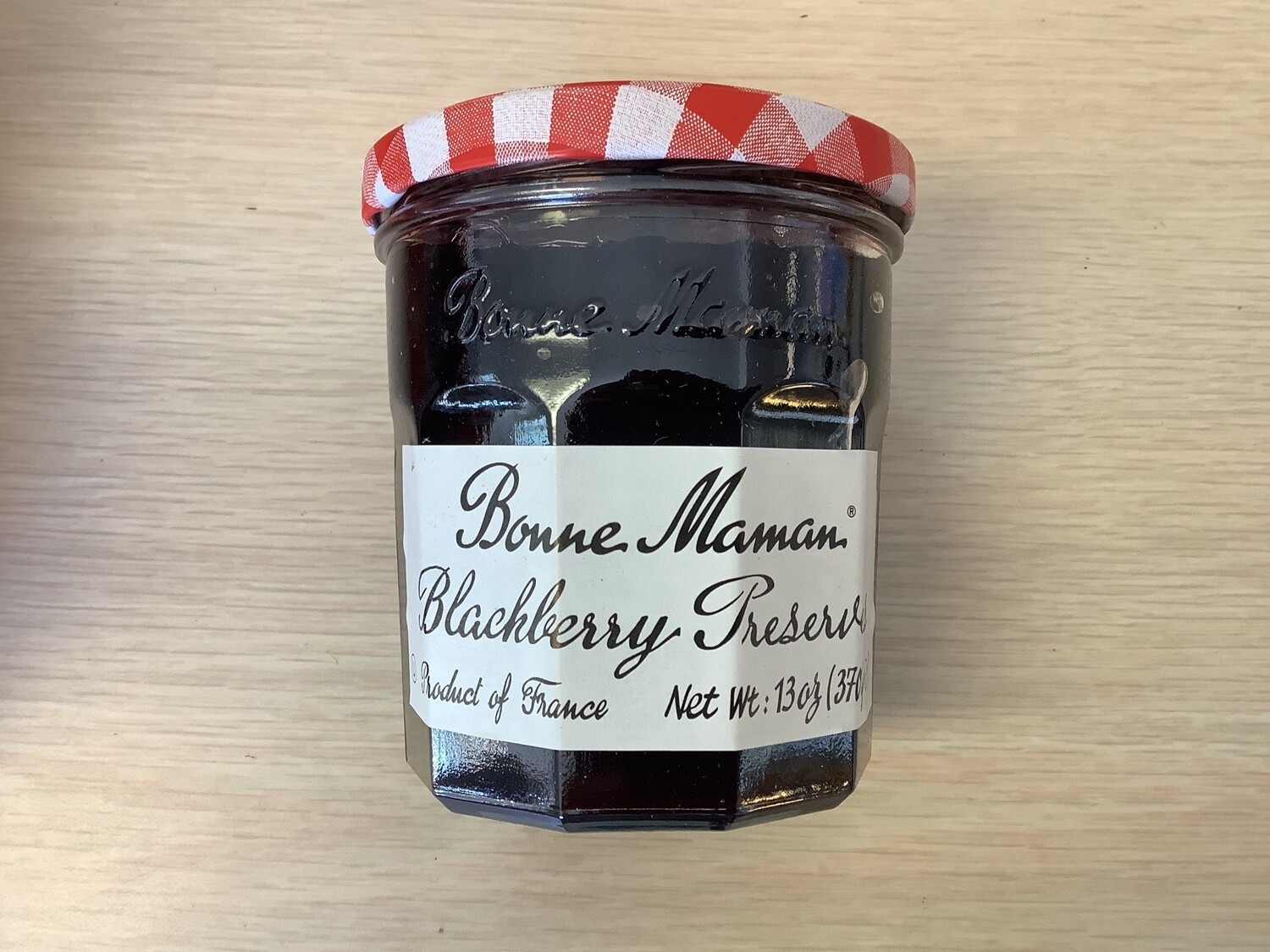 BONNE MAMAN BLACKBERRY PRESERVES 13 OZ single