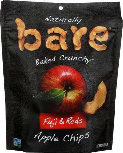 BARE FRUIT APPLE FUJI AND RED CHIPS 3.4 OZ