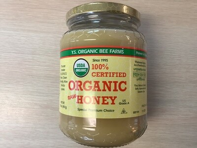 YS ECO BEE FARMS Certified Organic Honey 32.0 oz