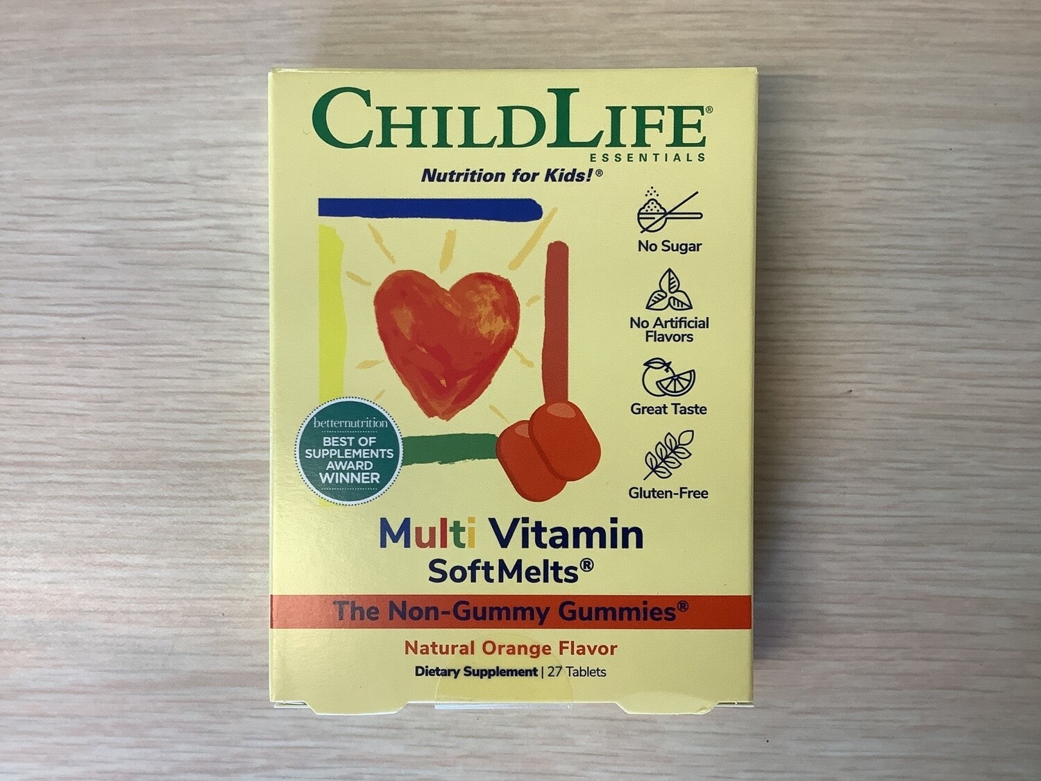 CHILDLIFE Multi Vitamin Softmelts Orange 27 tab