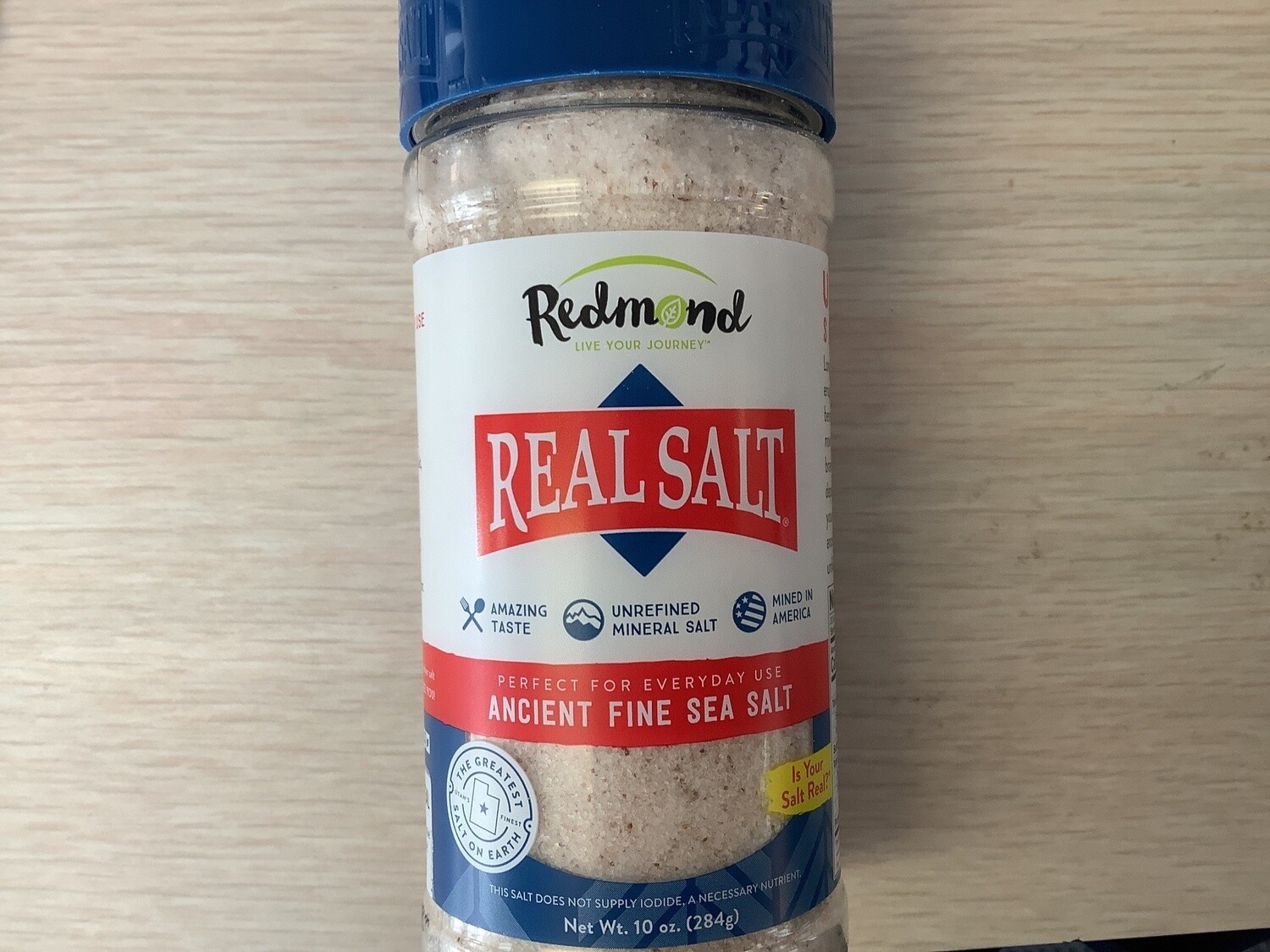 REDMOND REAL SALT ANCIENT FINE SEA  SALT 10 OZ SHAKER