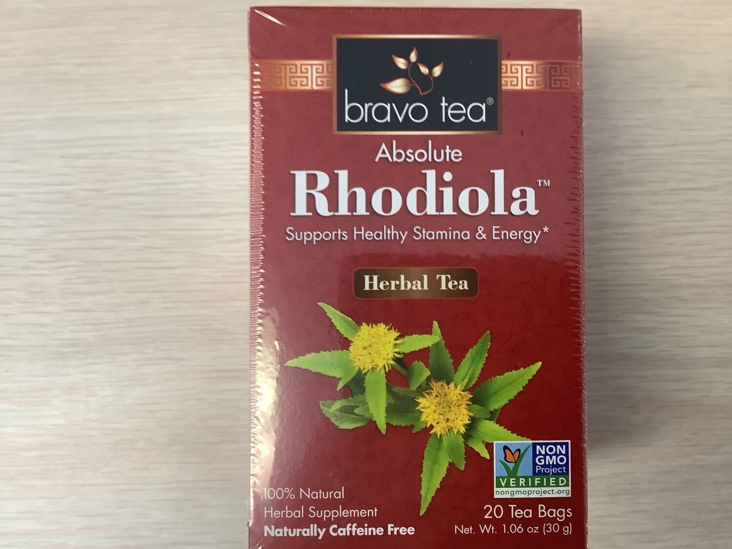 BRAVO TEA Rhodiola Tea 20 bag