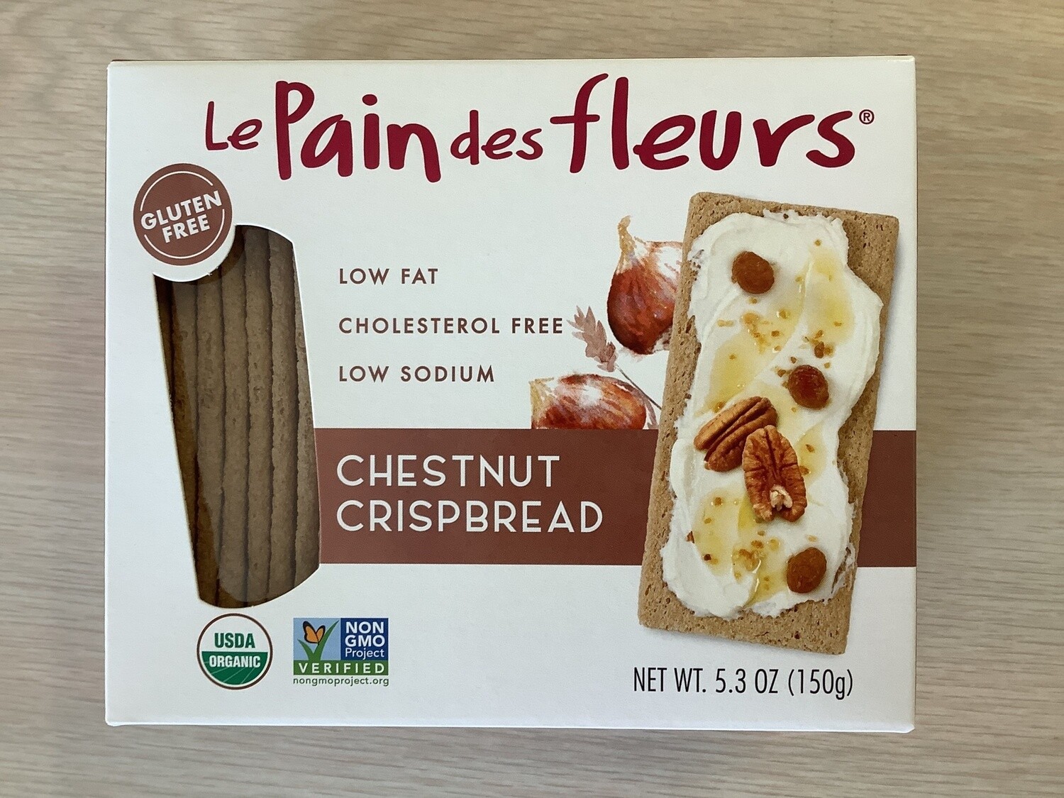 LePAIN CRISPBREAD CHESTNUT 4.41 OZ