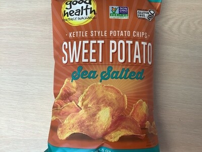 GOOD HEALTH CHIP SWEET POTATO SEA SALT 5 OZ