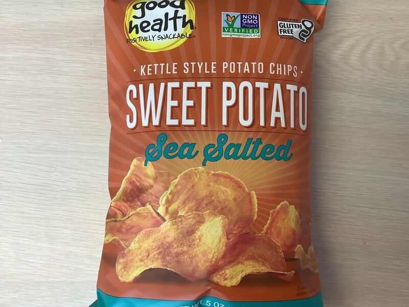 GOOD HEALTH CHIP SWEET POTATO SEA SALT 5 OZ