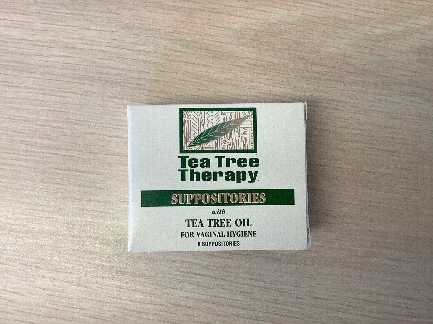 TEA TREE THERAPY SUPPOSITORIES  6 CNT / 2 GR