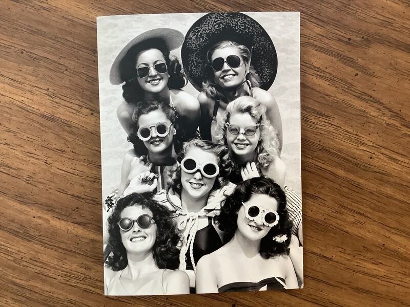 AVANTI AMERICA WOMEN WEARING SUNGLASSES  BIRTHDAY CARD