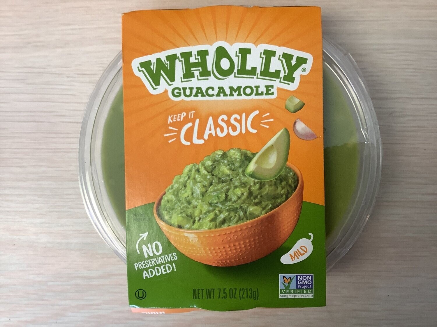 WHOLLY GUACAMOLE CLASSIC 7.5 OZ REFRIGERATED
